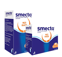 Smecta® vo vreckách s pomarančovo- vanilkovou príchuťou